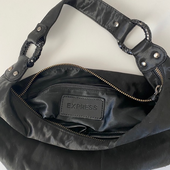 Vintage Express mini slouchy hobo shoulder bag - Picture 6 of 8